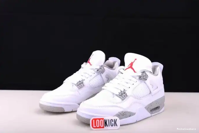 MaikeSneakers Jordan Retro (2021) 4 CT8527-100 White Oreo 0412